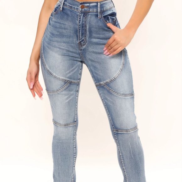 (Boutique) Extra Stretchy Skinny Jeans - Picture 3 of 6
